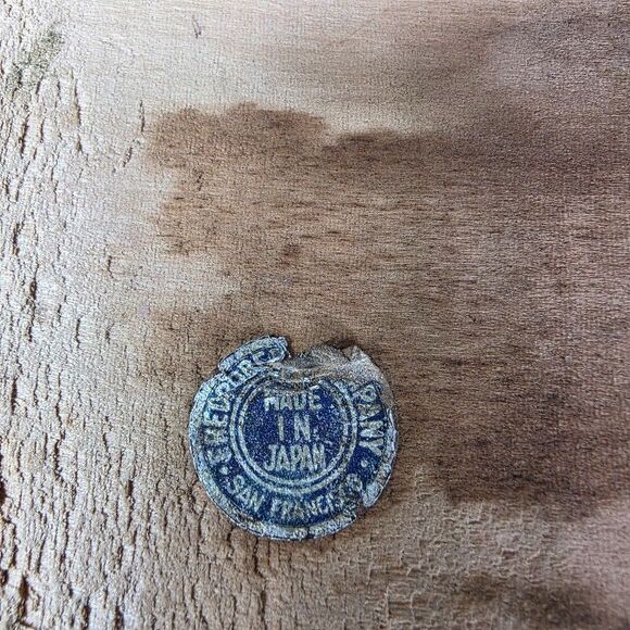 Fred Roberts Co. Hand Painted 4 Piece Roosters Wooden Nesting Canister Set Japan - Picture 10 of 10